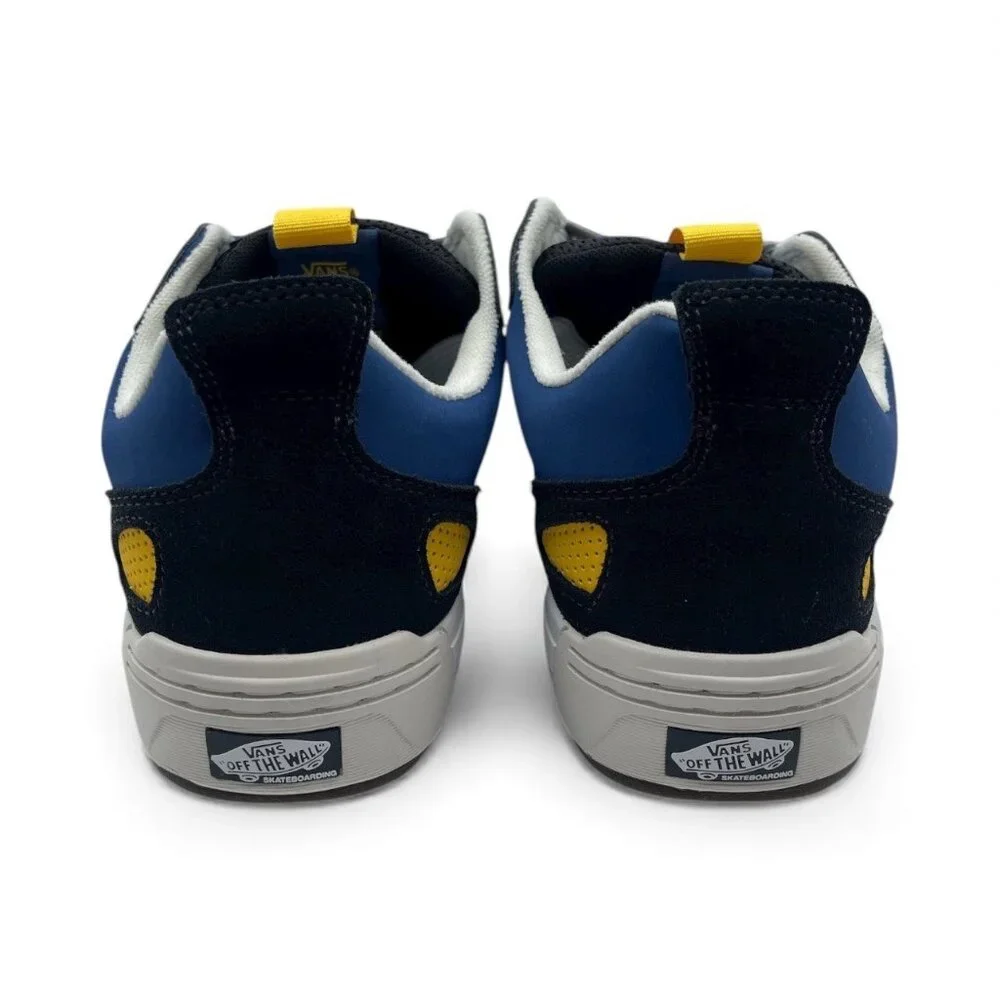 Vans Skate Mixxa Suede Mesh Navy Grey Blue White Men's Size 11.5 - BRAND NEW - Picture 5 of 7